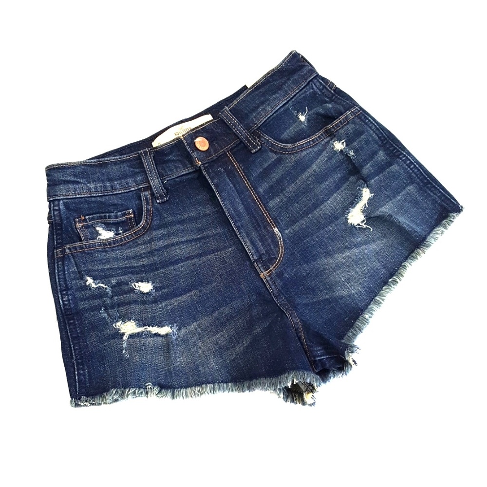 Hollister Vintage Short High Rise Destroyed 0 w24